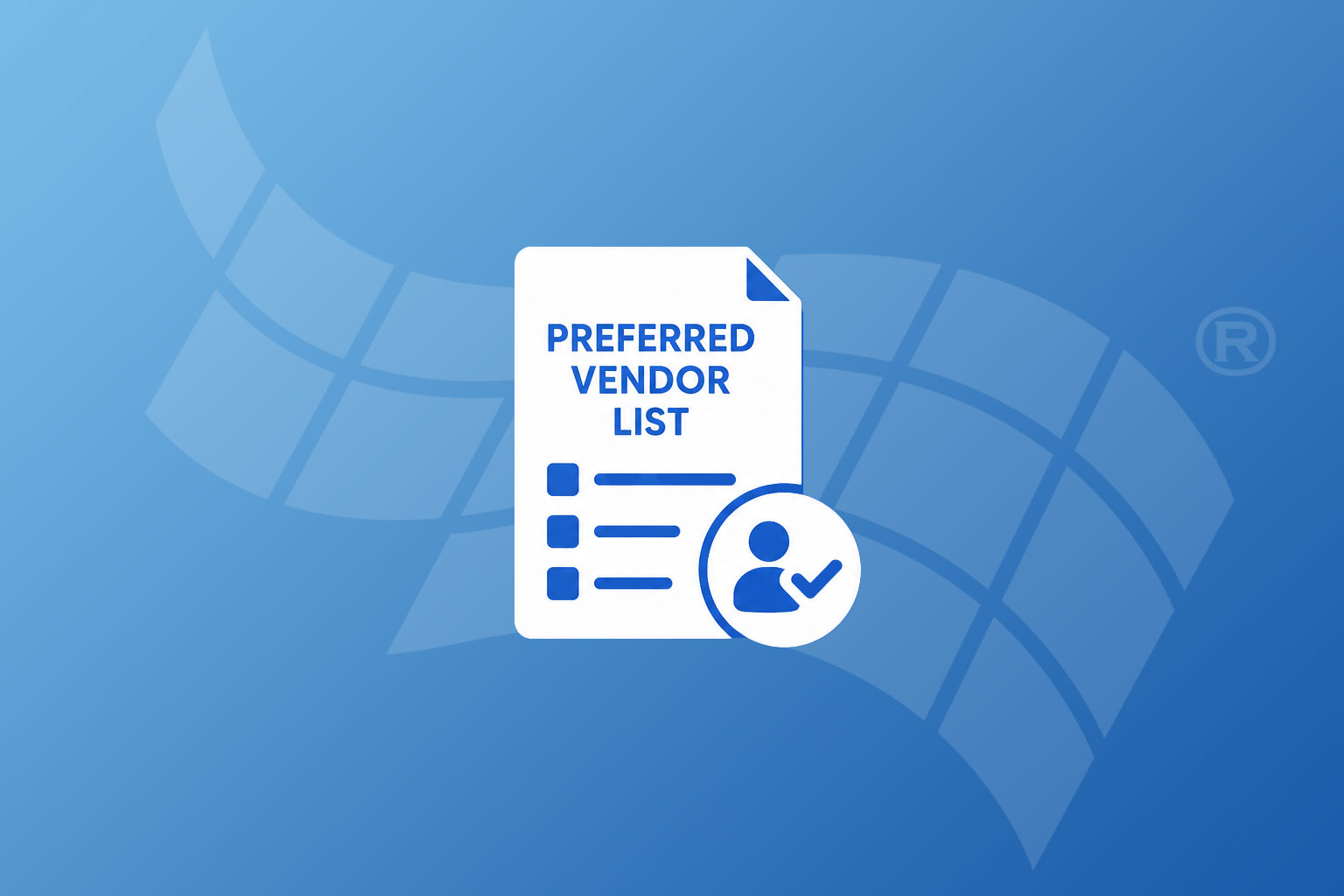 Preferred Vendor List Download